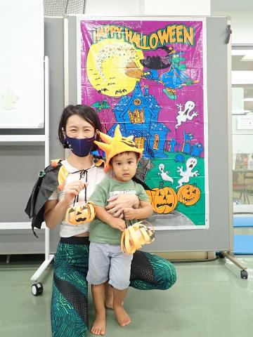 親子体操　ハロウィン