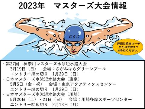 マスターズ大会情報