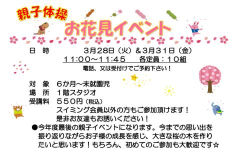 お花見